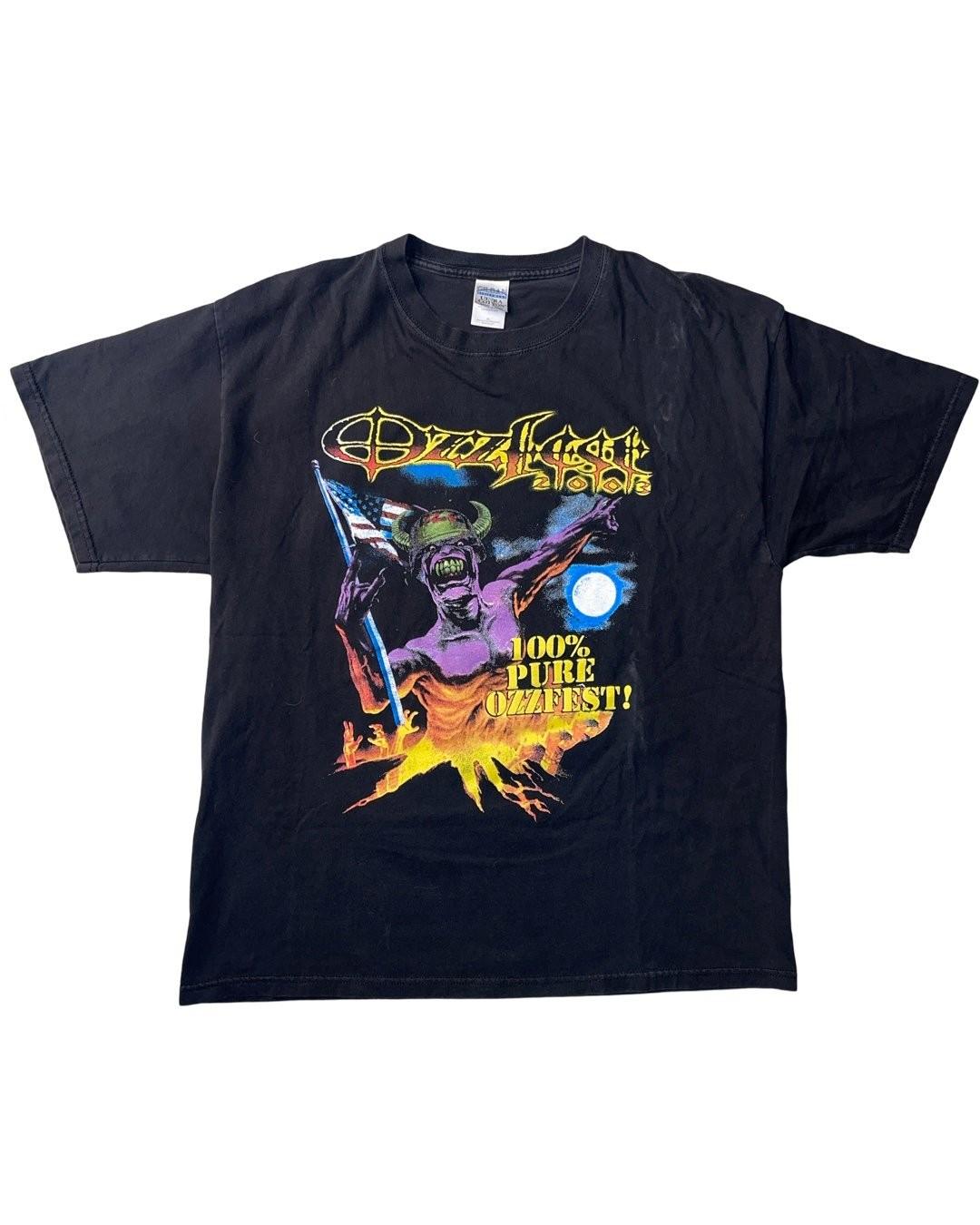 Vintage Ozzfest T-Shirt 2003 Ozzy Osbourne unisex all sizes QT3268 XL