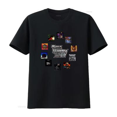 Normale Größe M 4XL Baumwoll-T-Shirt Thin Lizzy Band Alben Oberteil Für Den Täglichen Gebrauch Lässig Stretch