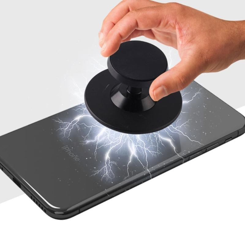 Magnetic Gym Phone Holder for Phone 14 13 12 Series Working Out Video Double Sided Strong Magnet with 360 Degree Rotatio