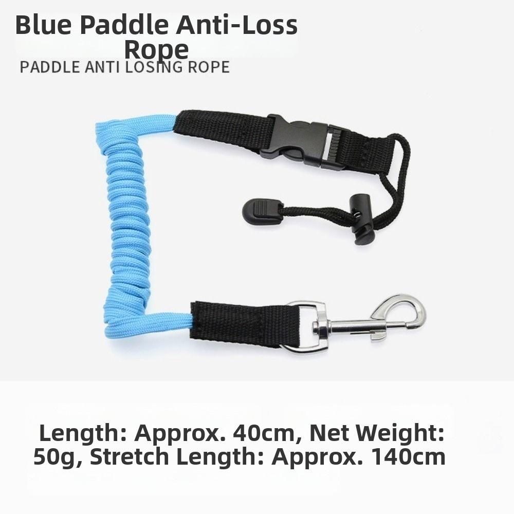 Elastic Inflatable Kayak Tie Rope Multicolored SUP Paddle Leash for Kayak Canoe