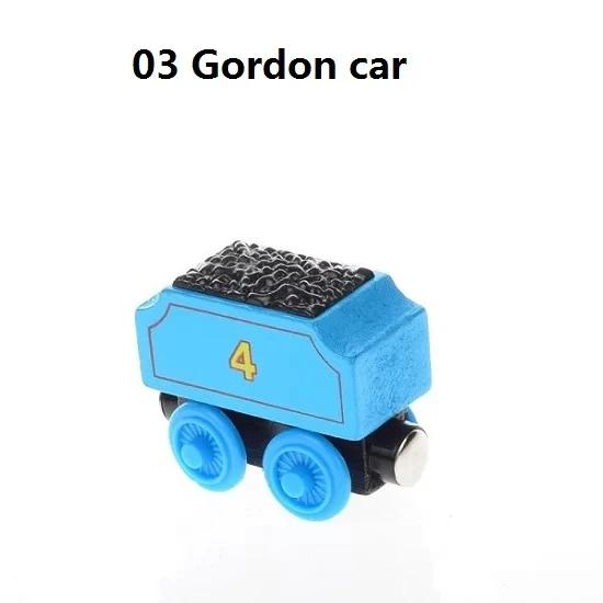 Magnetic Wood Train Toys Wooden Train Accessories Anime James Locomotive Model Car Toy Compatible With All Brands Tracks