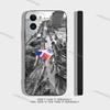 Dominican Republic Flag For iPhone 17,16,15,14,13,12,11,Pro,X,XS,Max,XR,Plus,Mini Soft Silicone Phone Case Black Shockproof TPU