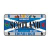 National Flag Metal Tin Sign Vintage Poster France Spain USA License Plate for Bar Home Restaurant Wall Decor 15x30cm