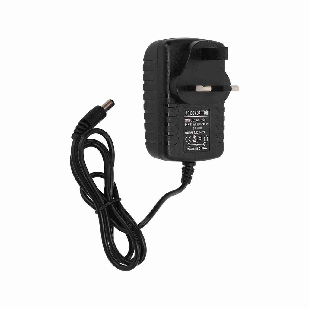 Power Adapter 12V 2A Stable Portable Easy to Operate Universal Monitor Power Adapter for Monitor