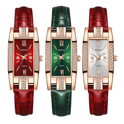 Ceas cu Strasuri Dreptunghi Ceasuri Quartz Ceasuri de mana dama