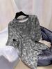 Leopard Print Loose Korean Style Short Sleeve Women's Top