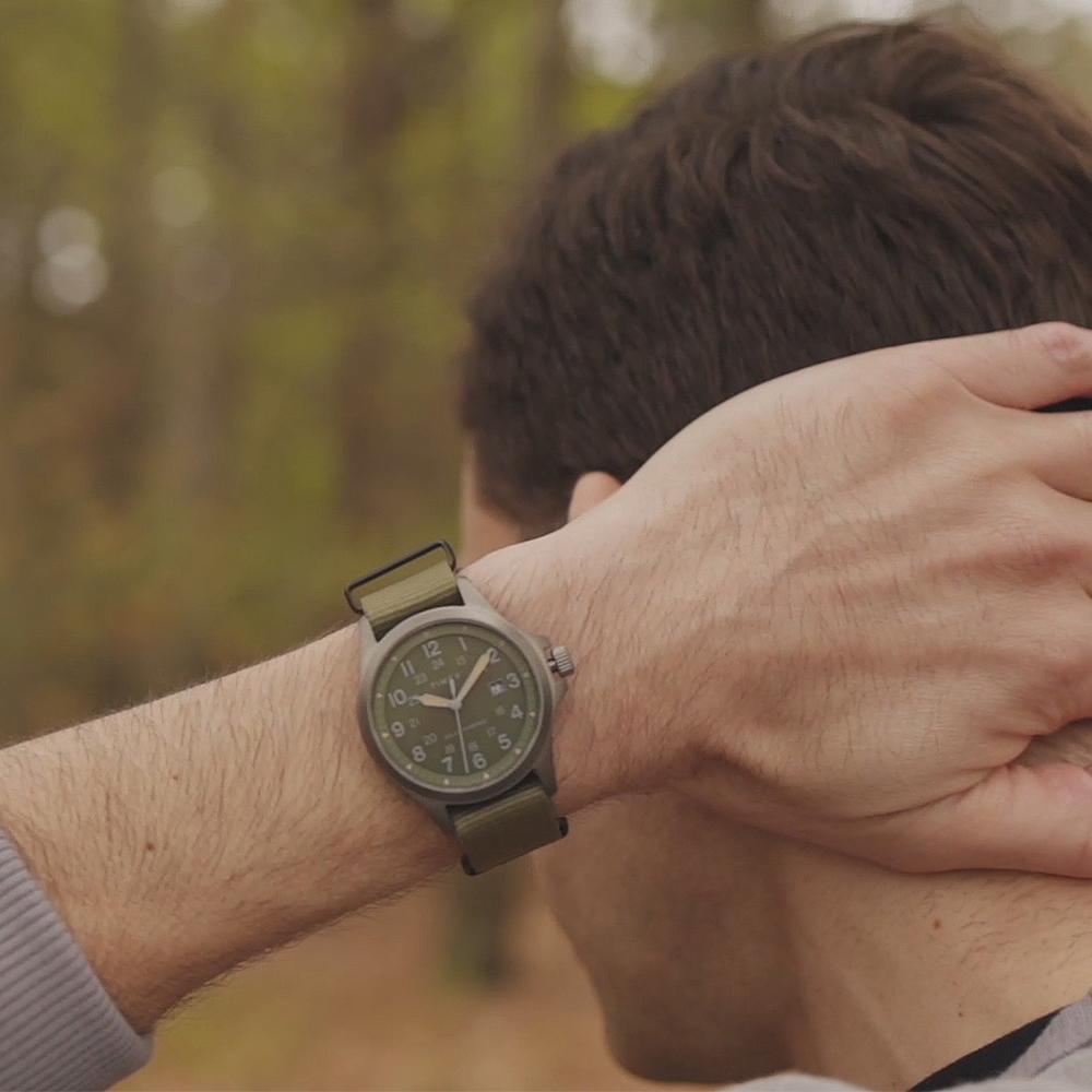 TIMEX Expedition Field Post Solar-Powered Military Watch 41mm TW2V03700