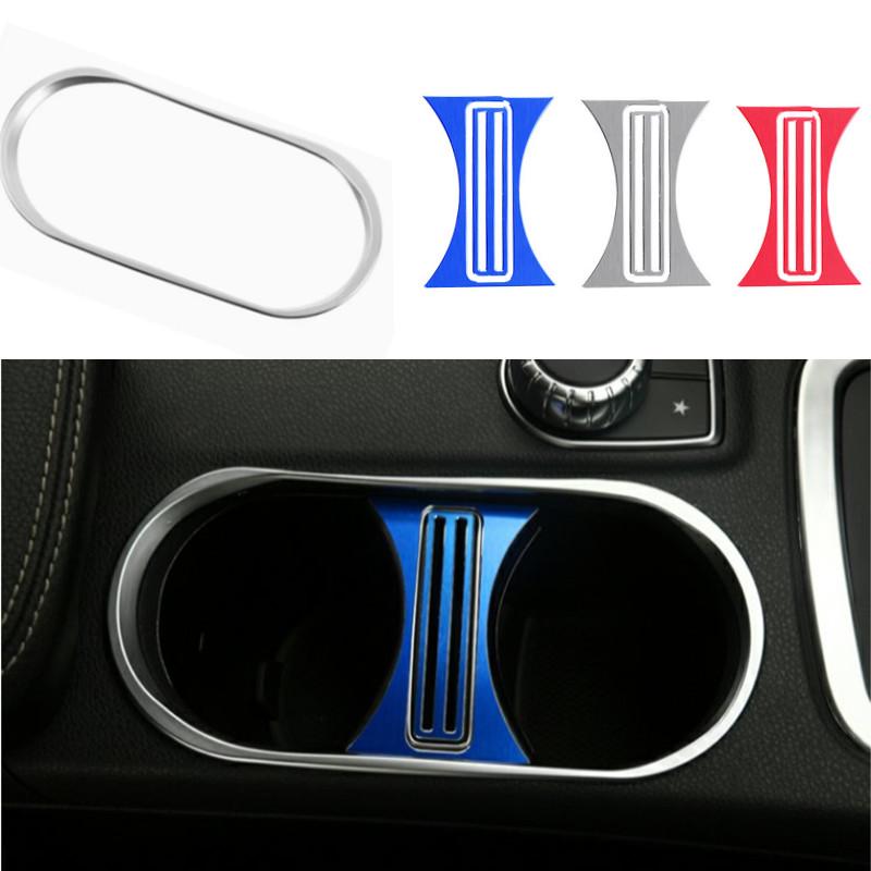 

Стайлинг автомобиля, центральная консоль, держатель для чашки с водой, декоративная накладка для Mercedes Benz AB GLA CLA Class W176 W246 C117 W117