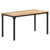 Day and Night - Day and Night Rough Mango Wood Dining Table 140x70x76 Cm