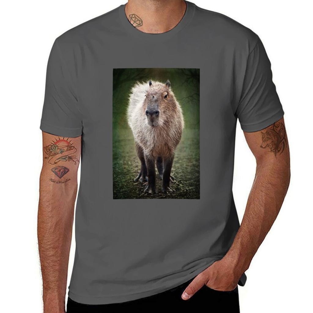 Capybara Tshirt Daily Wear Print Tshirt