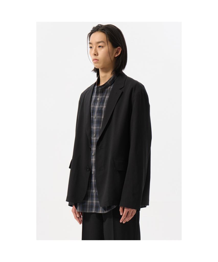 Customellow Black Relaxed Fit Setup Jacket Cwjam25421Bkx