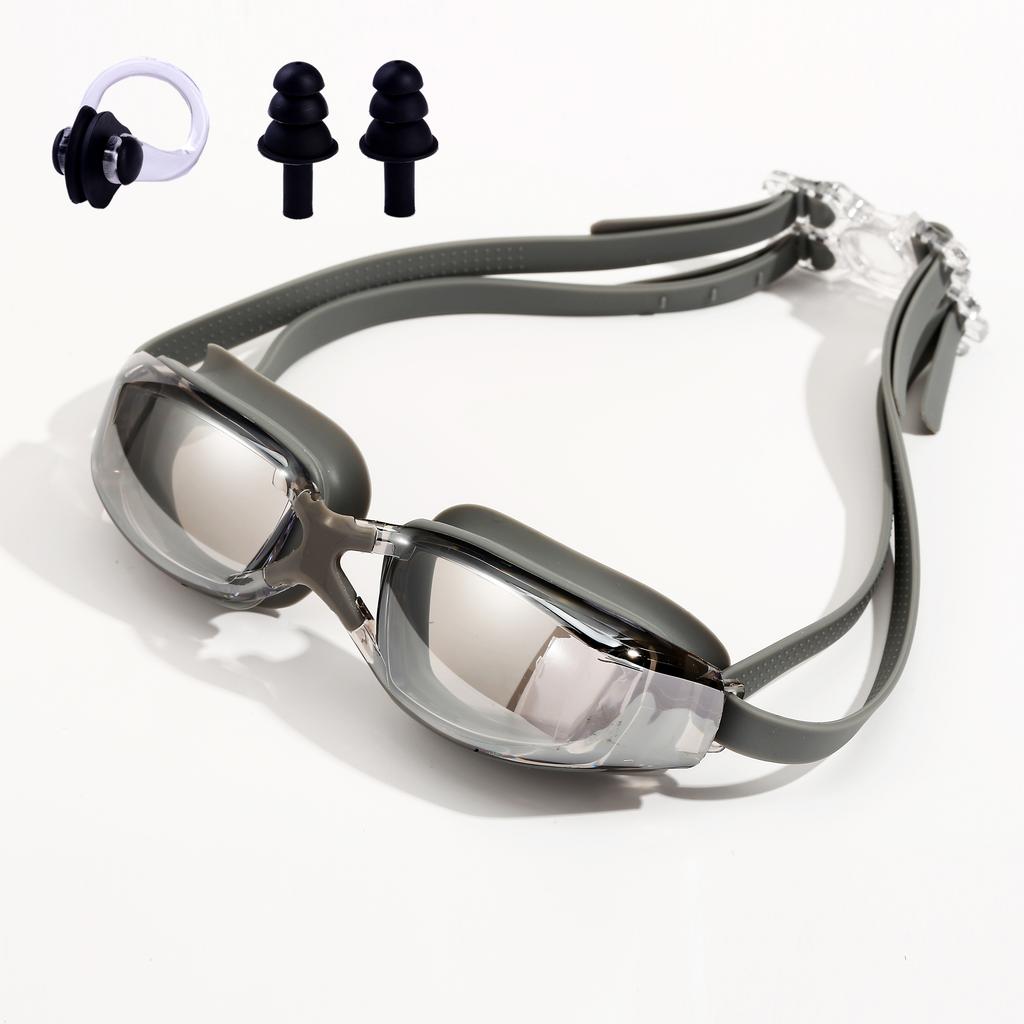 Men's Swimming Goggles Women's Anti-fog UV Prescription Waterproof Silicone Swimming Pool Goggles Adult Diving Goggles