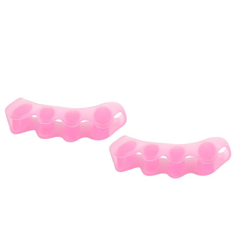 Protective Toe Separator Suitable Bunion Yoga Gel Silicone Hammer Toes Corrector for Women Men Straighteners Overlapping 1 Pair