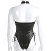 Mode Frauen Sexy einteiliges Blackless Bodysuit Overall Teddy Dessous