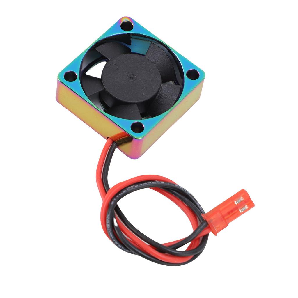 RC Motor Cooling Fan 1.18x1.18in 28000RPM Metal Aluminum Alloy High Speed Heat Dissipation ESC Motor