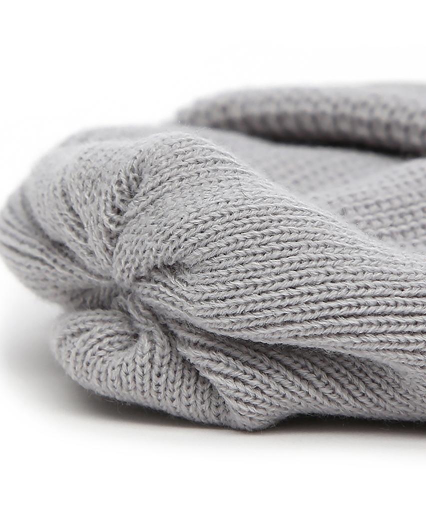 Eondeokeonteulol Winter Short Beanie Beanie / Monk Fit / Reflect / P Grey