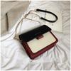 Women Bag  New Fashion PU FLAP Chains Casual Patchwork Hasp SOFT Shoulder Bags Handbags Pures And Bags Crossbody