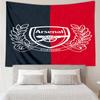 1PC Arsenal Football Club Crest Printed Tapestry Room Decoration Wall Hanging for Living Room Bedroom, dormitory, Birthday and Christmas gifts