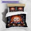 3pcs Chucky2 Design Cover Set - HD Printed Bedding with 1 Cover and 2 Pillowcases - Perfect for Home and Dorm Decor