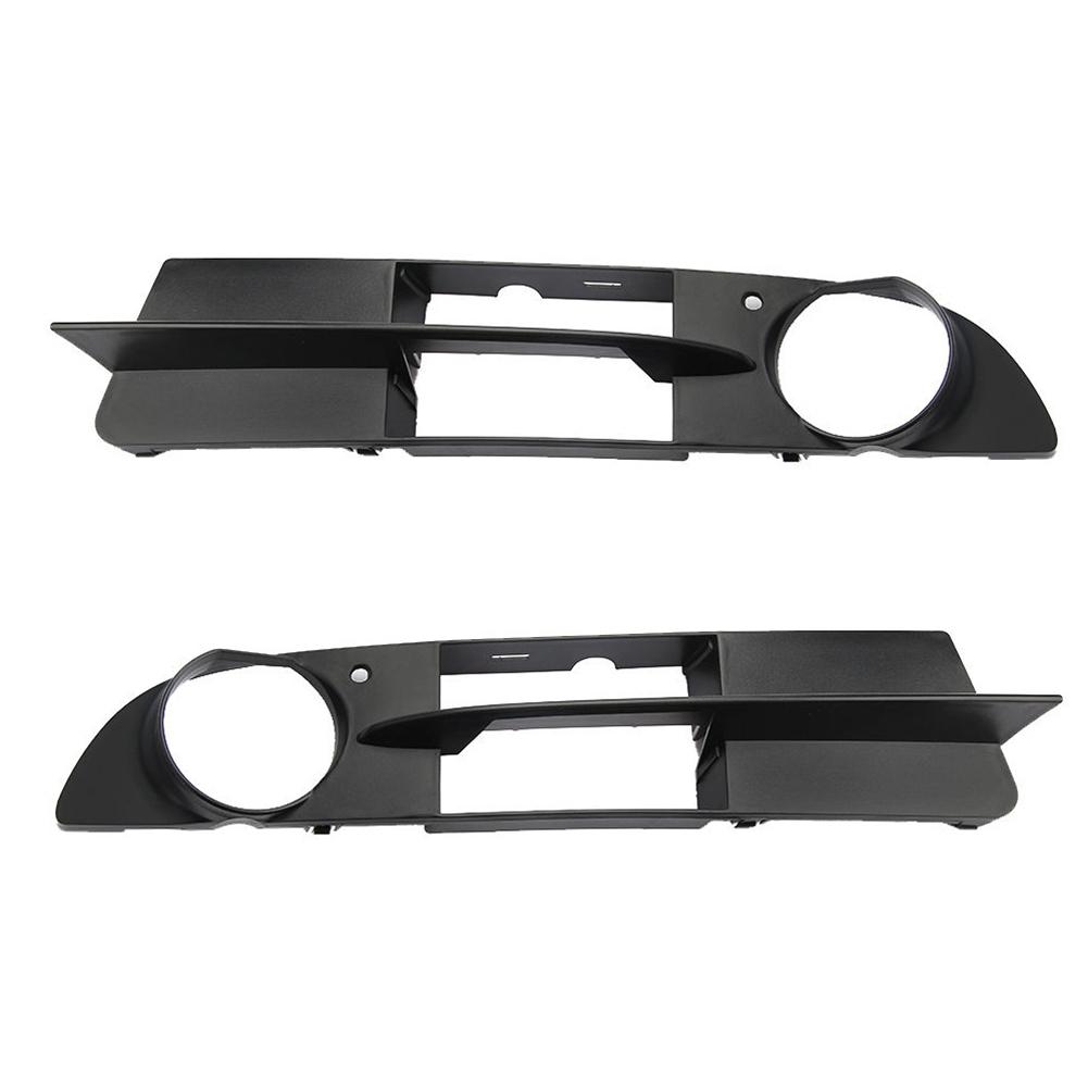 

Front Bumper Mist Light Frame 51117049243 51117049244 ABS Accessories Black Car E60 E61 Fog Light Grille Cover China Mainland