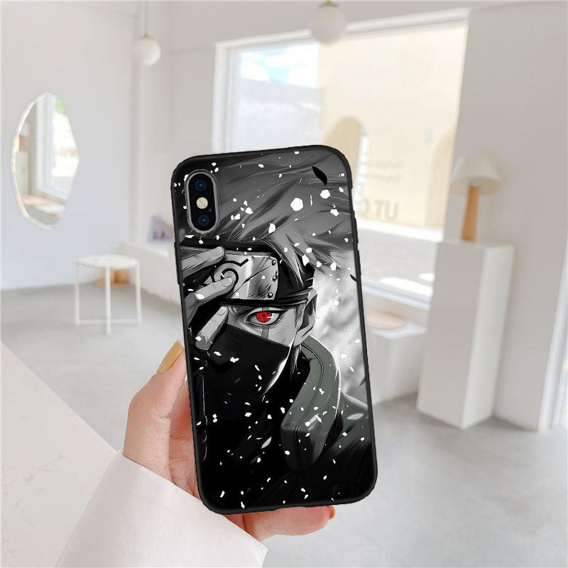 

LO68 Naruto Kakashi Soft Shell Phone Case for Samsung Galaxy S20 S21 S22 Ultra FE + Plus A21S A22 A24 A25 A26 A30 A30S A31 Galaxy S21 5G