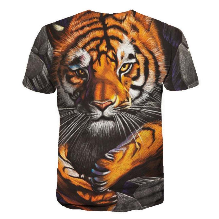 Уличная футболка с 3D животным — фото 19