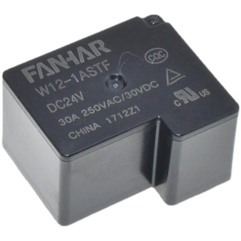 

Fan Hua Relay W12-1ASTF-DC12V/DC24V 30/40A 250V, Compatible with Songchuan 855AP-1A-C DC12V