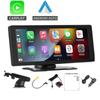 Car Player Display Monitor CarPlay Android Auto Multimedia Mp5 Player 10.26inch Portable IPS Screen WiFi Bluetooth FM with 720P Dashcam