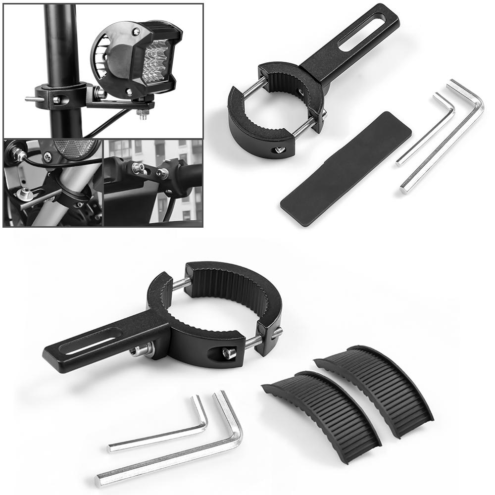 Motorcycle Headlight Spotlight Mount Bracket Light Lamps Holder Adjustable 20mm-60mm Fork Mount Clamp Lamp Holder Clamp Bracket