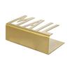 Desktop Iron Mail Organizer Metal Desk Letter Holder Documents and Notepads Storage Rack for Home Office School