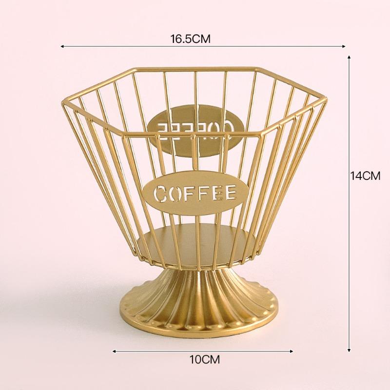 Snack and Candy Storage Rack Coffee Shop Table Display RackHome Coffee Capsule Storage