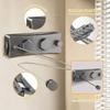 New Retractable Clothesline Double Line Retractable Wall Mounted Washing Clothes Hanger Laundry Balcony Invisible Drying Lines