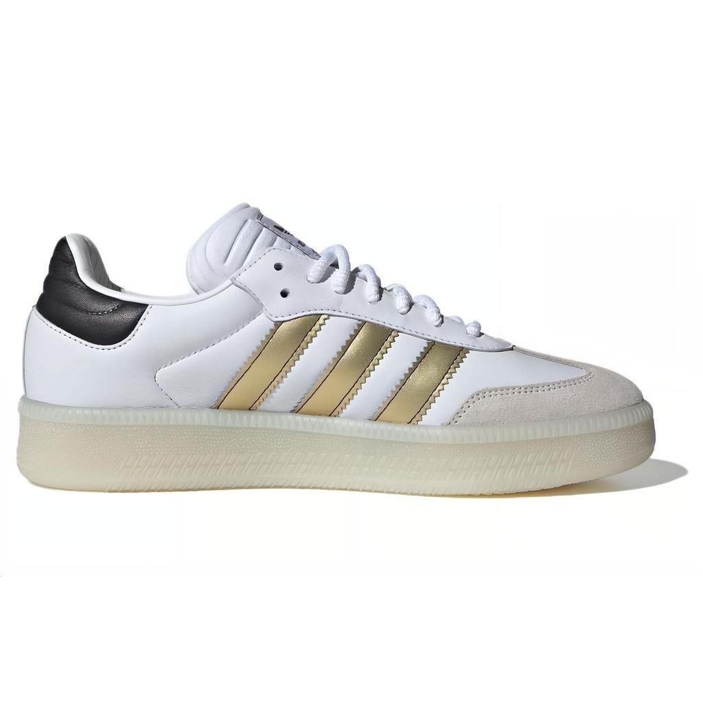 Su Yiming X Adidas Samba XLG White Gold Black Unisex Sneakers IH8643