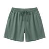 Pantaloncini Casual da Donna con Vita Elastica e Coulisse con Tasche, Vestibilità Rilassata, Leggeri, in Lino, Estivi