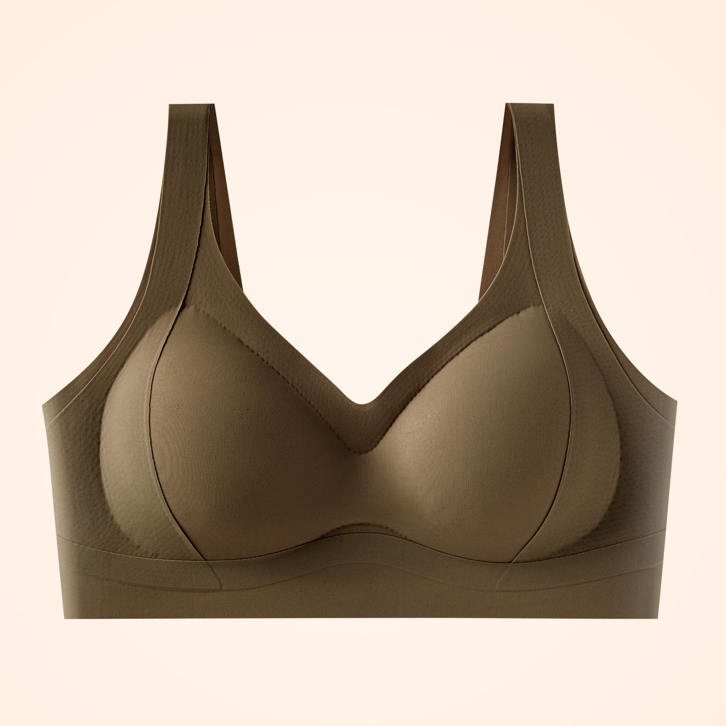 Невидимый бесшовный лифтинг-бюстгальтер для миниатюрных фигур – Приподнимает грудь и красиво формирует силуэт Large