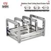 Stainless Steel Cutting Board Storage and Drying Rack
