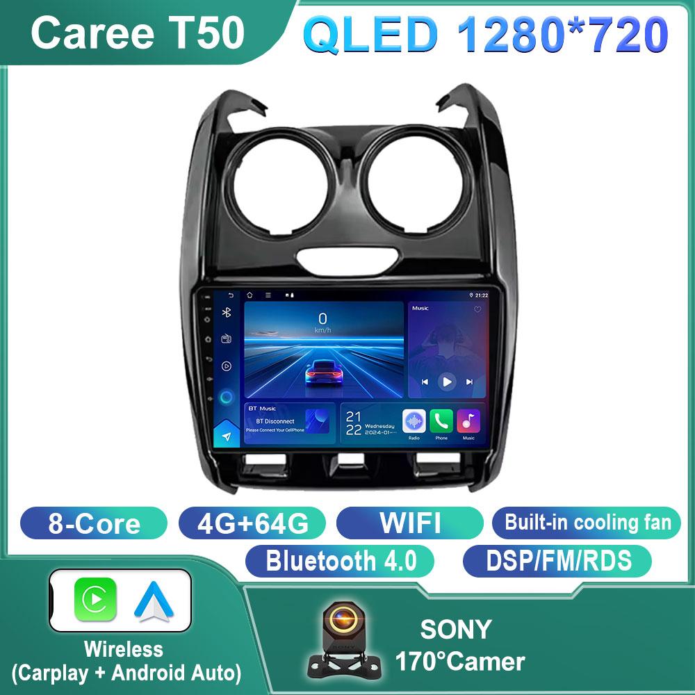 Car Radio Multimedia Player For Renault Duster D 2015 2016 2017 2018 2019 2020 Lada Largus 2021 Android Auto Stereo Navigation