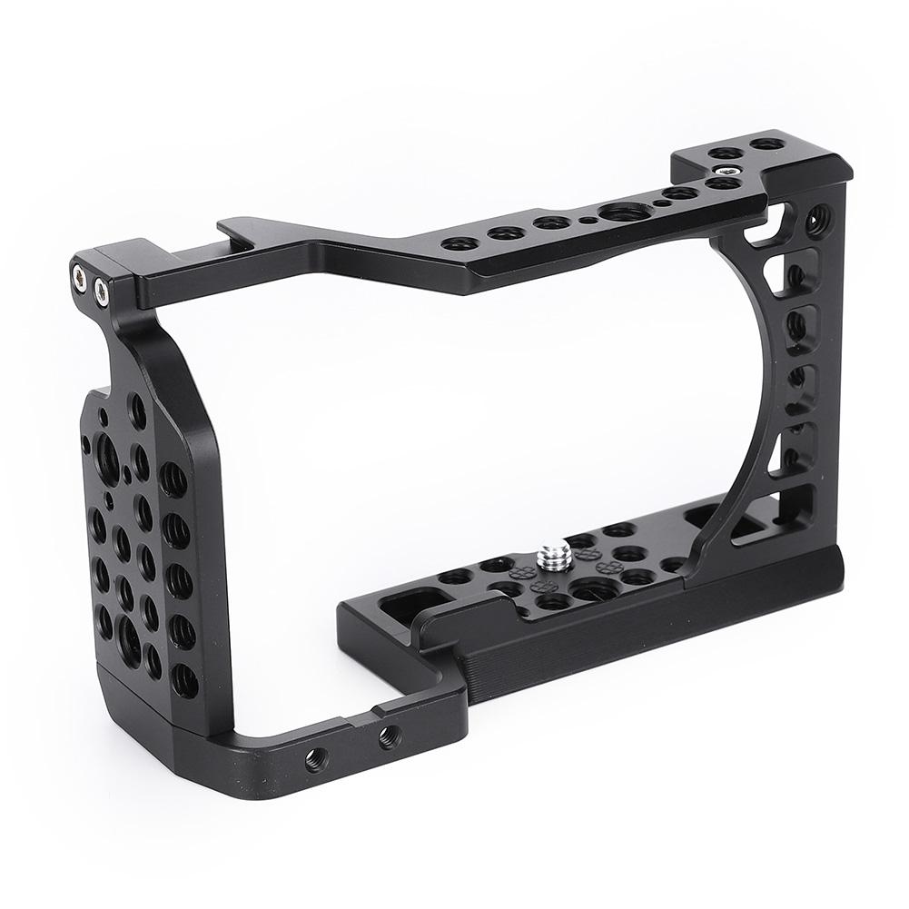 High Quality Aluminium Alloy Camera Video Cage Accessory Movie Making Stabilizer for Sony A6000 A6100 A6300 A6400 A6500