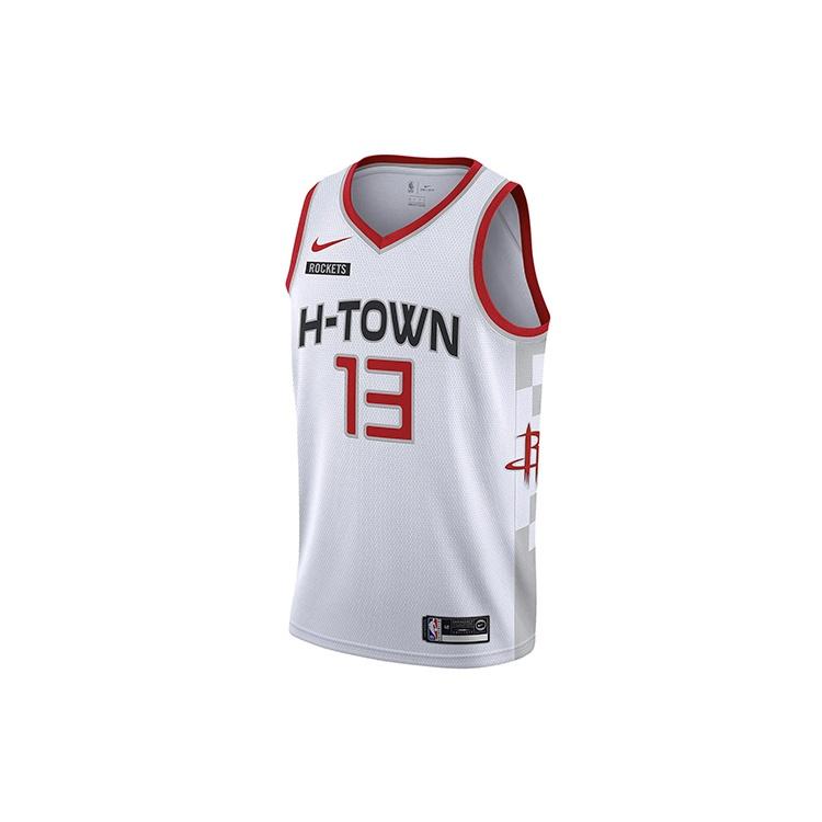 Nike MENS NBA SW Jersey Harden 13 Houston Rockets White Men s AV4640-101 M