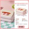 Kawaii Desktop Tissue Box Dopamine Bow Desktop Tissue Box For Living Room Dining Table Bathroom Bedroom Home Storage Accessories