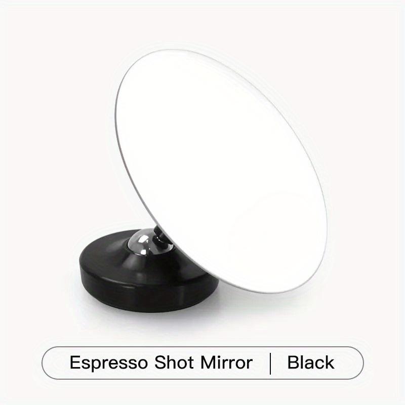 

Coffee Extraction Mirror Magnetic Espresso Shot Mirror Stainless Steel 360° Adjustable For Bottomless Portafilter Barista Tools чёрный
