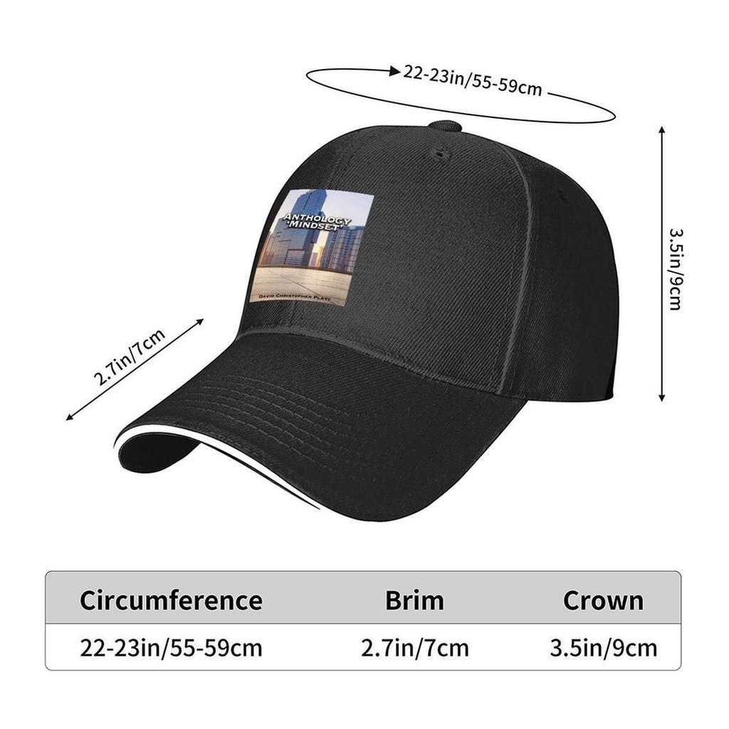 Anthology Mindset by David Christopher Platt Baseball Cap sun hat fishing caps Unisex funny hat birthday Women Unisexs