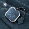 for Zeekr 001 2024 007 7X 009 Alcantara Car Key Case High-Grade Suede Car Full Shell Buckle Keychain