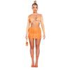 Missy Empire Womens/Ladies Cut Out Long-Sleeved Crop Top