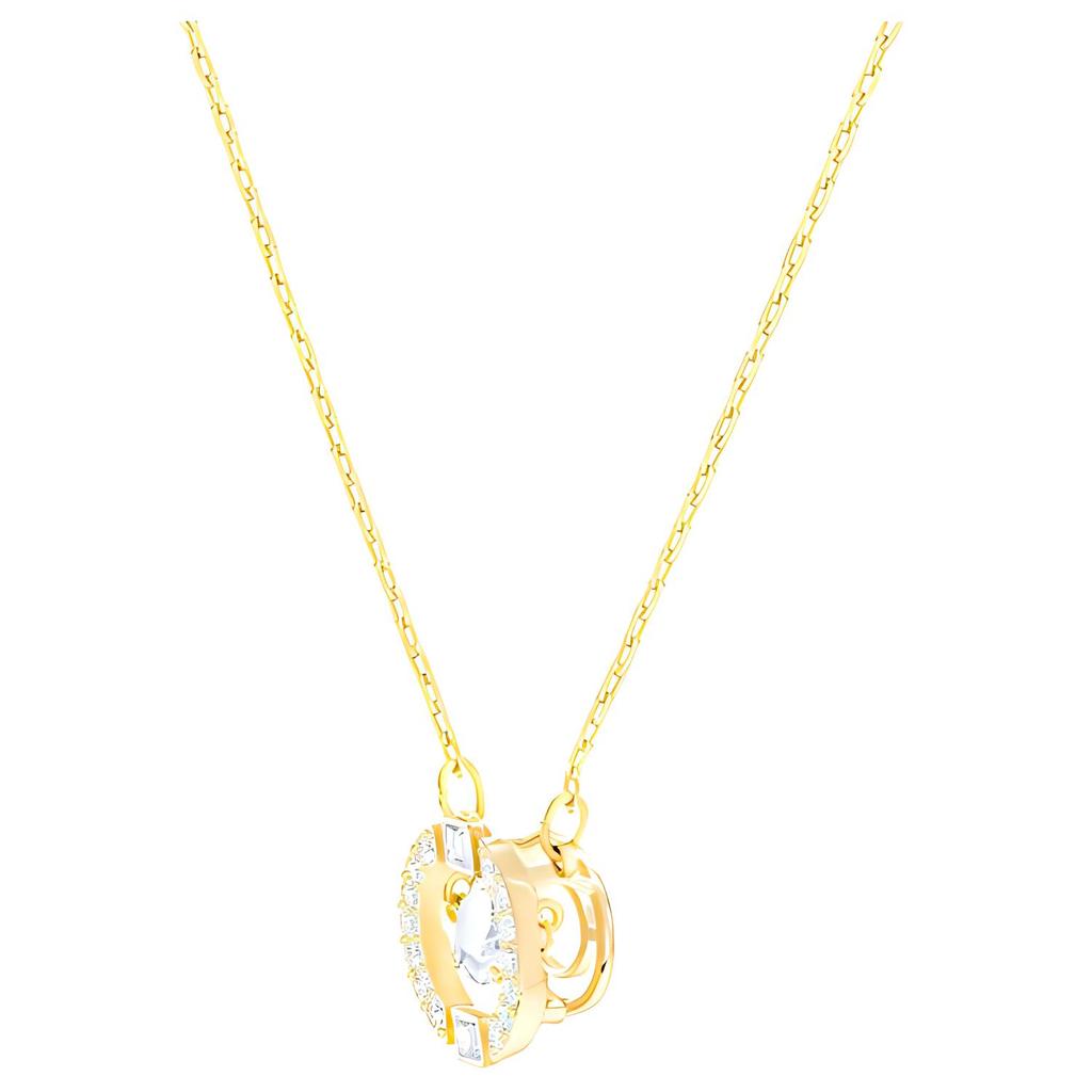 Swarovski Una Beating Heart Crystal Necklace Women necklace White Gold 5284186