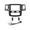 9 Inch Car Frame Fascia Adapter For Toyota Fortuner Hilux Vigo Android Radio Dash Fitting Panel Kit 2005-2015