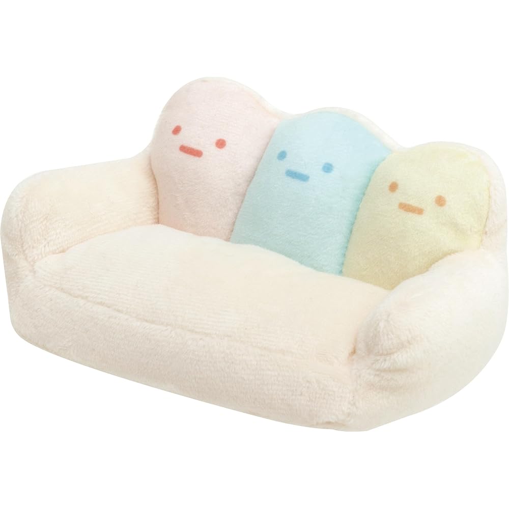 San-X Sumikko Gurashi Tapioca Sofa Plush Toy 5.5x14x8cm Soft Stuffed Animal