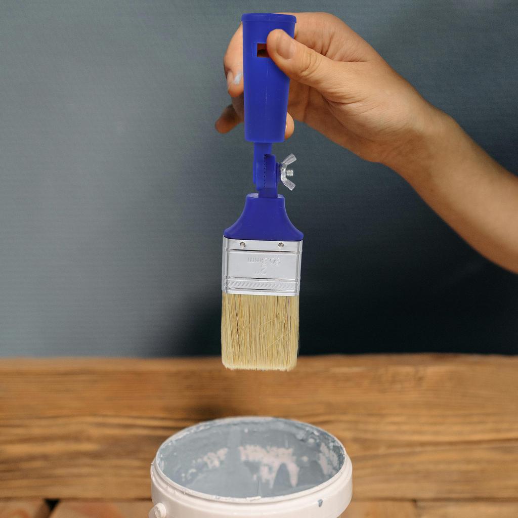 Adjustable Paddle Paint Brush Flat 2 Inch No Dead Angle Painting for Walls Furniture Oil Acrylic Stain Art Painting Brushes