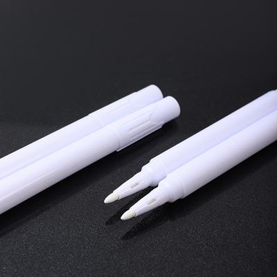 2Pcs White Liquid Chalk Marker Pen Used On Glass Windows Chalkboard Art Supplies Erasable Blackboard Pen Dust-Free Chalk