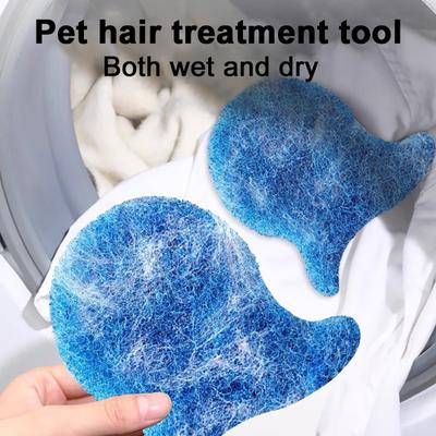 5/8/10Pcs Laundry Pet Hair Catcher Wool Trap Washing Machine Hair Sticking Tool Laundry Reusable Pet Hair Removal Roller